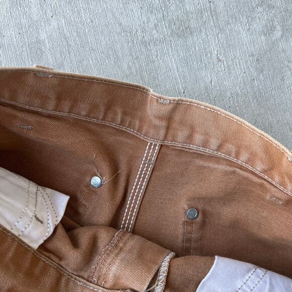 Carhartt brown double knee work wear carpenter pants - Picture 7 of 12